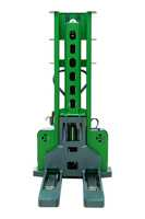 Chariot élévateur portable autoportant à batterie lithium JX 700 kg avec hauteur de levage de 1,6 m et pneus pleins pour utilisation en restaurant