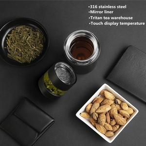 ขวดน้ำสแตนเลส 316 พร้อมที่กรองชา แก้วน้ำ ขวดน้ำพร้อมที่ชงชา - Product Image 3