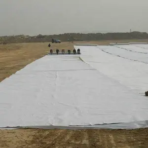 गर्म स्टेपल फाइबर Geotextiles geosynthetics tencate geosynthetics nonwoven भू टेक्सटाइल