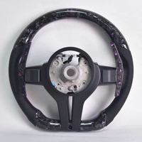Volant sport en fibre de carbone M Sport, intérieur sport pour BMW F05 F07 F10 F11 F12 F15 F20 F21 F22 F25 F26 F30 F31 F32 F35 F36 E90