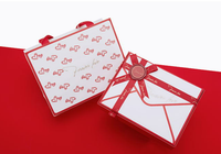 Boîte cadeau nœud papillon de mariage en forme de livre avec ensemble sac à main, boîte cadeau haut de gamme personnalisable en papier artisanal recyclable