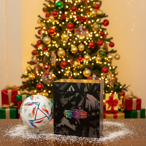 Pallone da <span class=keywords><strong>Calcio</strong></span> WELLMAN, <span class=keywords><strong>Schema</strong></span> Colori Natalizio, Vendita Diretta dalla Fabbrica, Fornitore di Livello Professionale, in Pelle PU Termosaldata, Misura 5, per Squadre Sportive - Product Image 1