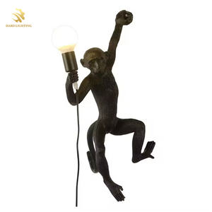 Art Design Aap Hars Lamp Hotel Bed Modern Zwart Wit Indoor Tafel Wandlamp - Product Image 1