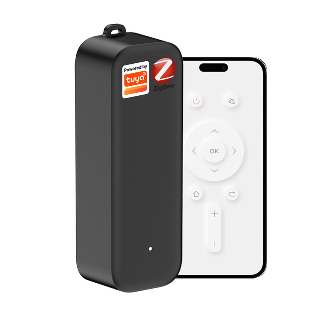 Zigbee Tuya Smart Codeless No Private Mold PC Material Battery Infrared Remote Control Voice Control Timer Air Conditioner TV