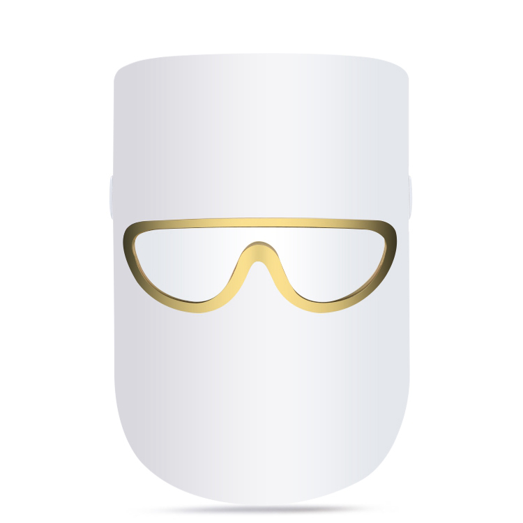 Portable USB Rechargeable Led Light Therapy Mask Professional Beauty Equipment 3 Color Led Light Therapy Mask