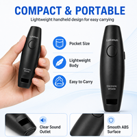 Garantie de satisfaction, sifflet électronique portable rechargeable par USB, étanche, 3 tons, à haut niveau sonore, pour l'escalade