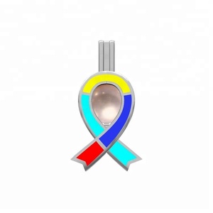 a <span class=keywords><strong>jaula</strong></span> perla encanto colgante de plata Esmalte de colores niños rompecabezas collar de medallón de la joyería <span class=keywords><strong>para</strong></span> los niños - Product Image 1