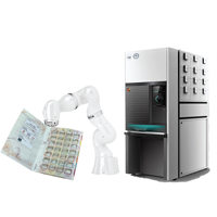 Robot de livraison hospitalier innovant avec réfrigérateur Robot automatisé de pharmacien pour la distribution de médicaments en pharmacie