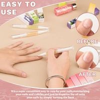 Stylos à huile pour cuticules avec logo personnalisé, produit en vrac à étiquette privée avec pinceau