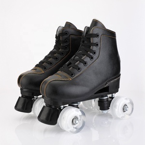 Scarpe a rotelle per pattinaggio su pista di pattinaggio lampeggianti di qualità durevole all'ingrosso comode scarpe da pattini a rotelle deby quad - Product Image 4