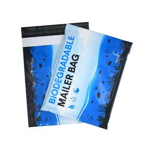 custom recycled mailer bags small business packing supplies amazon branded polybag compost bag cornstarch plastic parcel bags