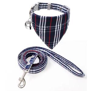 Correa y Collar de Perro de Lujo Personalizados, Ecológicos, de Poliéster Reciclado a Cuadros - Product Image 3