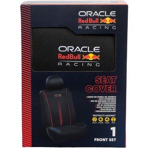 Set coprisedili 3 pezzi Powerbar nero/rosso - Product Image 2