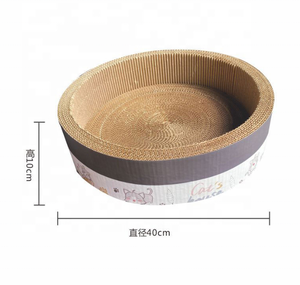 Bảng Cào Mèo Hình Dạng Khác Nhau Máy Mài Móng Vuốt Tổ Mèo Không Làm Rơi Vụn Giấy Gợn Sóng - Product Image 2