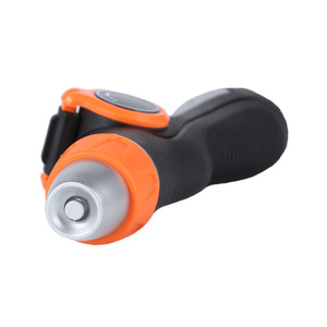 Pistola de agua para lavado de autos con pulsador de pulgar, mango recto, cabezal de pulverización de plástico, operación manual para lavado de autos y uso en jardín - Product Image 2