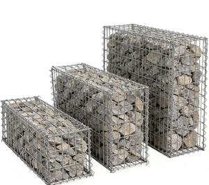 <span class=keywords><strong>Gabion</strong></span> en WPC soudé 2x1x0.3m galvanisé, maille 50x100mm, écologique, étanche, pour maisons/murs/clôtures - Product Image 6