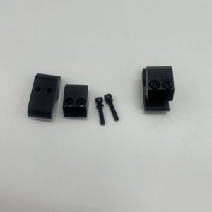 Aluminum Alloy Brake Clip 19x31.8 Wheelchair Accessory Mounting <b>Bracket</b> With Screws For Wheel Parts - Product Image 3
