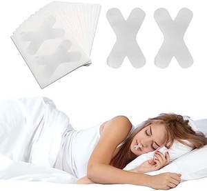 2024 nuevos productos Anti ronquidos cinta para la boca ayuda para dormir tapón de respiración nariz cuidado de la salud pegatina boca cierre solución parche nocturno - Product Image 5