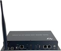 Carte de contrôle d'affichage LED couleur 4K asynchrone Huidu HD A4L avec luminosité de 5000 cd/m² et garantie d'un an
