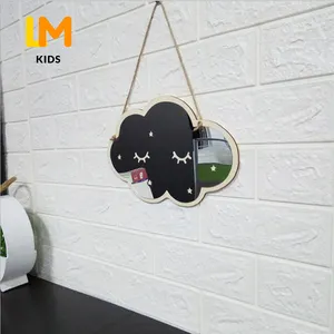 LM KIDS Chinese factories child wooden safe sticker wall sheet animal acrylic mirrors