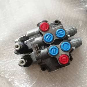 Гидравлический многоходовой распределительный клапан с джойстиком, 40 л/мин, P40 P80 P120, 1 <span class=keywords><strong>2</strong></span> <span class=keywords><strong>3</strong></span> 4 5 6 7 секций, с рычагами управления - Product Image 2