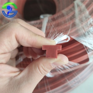 Deson Silicone U kênh Gasket sản xuất cửa Silicone cạnh niêm phong Dải Tủ dầu kháng EPDM dải cao su - Product Image 4