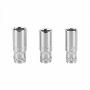 Clé à douille hexagonale longue Fervi 10 mm 12 mm 13 mm en acier au chrome vanadium - Product Image 2