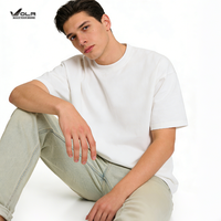 T-shirts Oversize Écologiques et Respirants pour Hommes, 230 Grammes, Haute Qualité, Idéaux pour le Sport, Coupe Décontractée