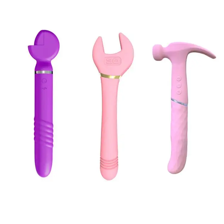 2022 New Product Girls dildos-sexual Vibrators Sexy Hot Pussy Massage Dildos and hand tools Wrench Hammer Vibrator