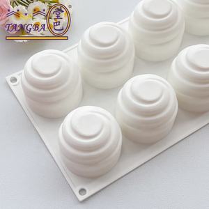 Moule à mousse rotatif Tangba <span class=keywords><strong>Planète</strong></span>, moule à pâtisserie pour dessert français, moule à <span class=keywords><strong>gâteau</strong></span> Tornado Ball, moule à <span class=keywords><strong>gâteau</strong></span> DIY, moule à bougie en silicone - Product Image 2