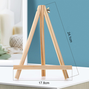卸売カスタマイズミニ木製イーゼル木製イーゼルディスプレイスタンド子供用 - Product Image 2