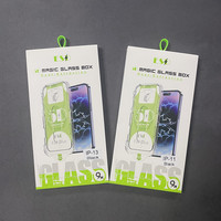 Protecteur d'écran transparent HD pour iphone 13 pro maxx dépoussiérage en verre trempé ESD grande fenêtre pour iphone13pro