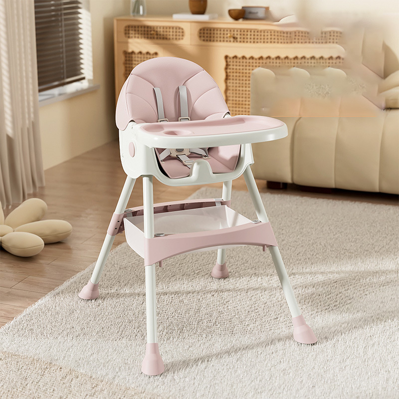 Adjustable Baby Dining Table Chair - Traditional Style