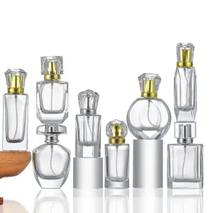 Wholesale Price Mini Glass Perfume Bottles 50m Spray Luxury Empty Glass Perfume Bottle