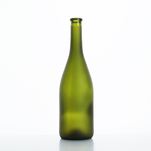 Блестящий черный роскошный пустой фруктовый коньяк 750 мл стеклянная бутылка вина с пробкой - Product Image 2