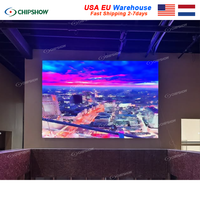 Écran LED d'Intérieur Ultra Fin P2.5 2,5mm 640x480mm, Panneau Mur Vidéo LED Affichage 4K