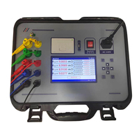 Testeur de résistance de terre portable haute précision avec protection IP67 pour inspection sur site des réseaux de mise à la terre des postes de transformation, garantie 1 an