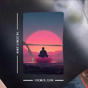 A6 bellissimo taccuino fatto a mano deve avere per gli atleti del College adatto per i registri di allenamento e le note di strategia di gioco con l'uomo Lo - Product Image 6