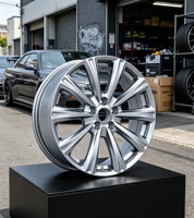 Nuevas llantas de aleación de aluminio de 18 pulgadas con acabado plateado para Kuga, PCD 5*108 ET 52.5