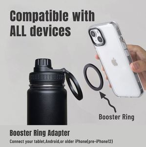 Botella de Agua de Acero Inoxidable de Doble Pared y Boca Ancha de 32 oz, Resistente al Frío, Gran Capacidad, para Uso en Exteriores y Oficina - Product Image 2