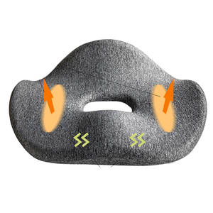 เครื่องนวดเบาะรถยนต์นั่งในรถยนต์เก้าอี้ก้นกบแบบสั่นก้นให้ความร้อนได้สูงสุด - Product Image 2