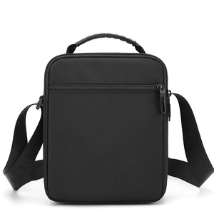 OEM Wholesale Professional <b>Men</b> <b>Bag</b> Coated Fabric Modern Trendy Cases Travel <b>Toiletry</b> Cosmetic Messenger <b>Bags</b> With Handle - Product Image 5