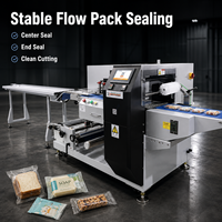Machine d'emballage horizontale intelligente pour savon et serviettes, machine d'emballage automatique haute vitesse pour produits en forme de coussin, exportation