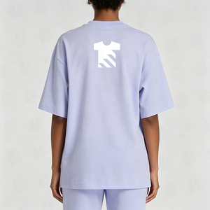 เสื้อยืดโยคะทรงหลวม ระบายอากาศได้ดี คุณภาพสูง ปักลายแบบกำหนดเอง ผ้าโมดัลนุ่ม คลาสสิกสำหรับผู้หญิง น้ำหนัก 300 กรัม - Product Image 4