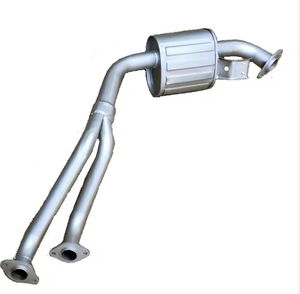 Silencieux de tuyau d'échappement moyen d'assemblage de système de voiture à haute efficacité YUEYANG pour Toyota Land Cruiser FZJ80R série 80 4.5 - Product Image 2