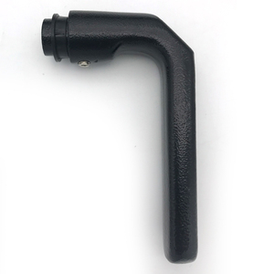 Israel Security Aluminum Door <strong>Handle</strong> Vintage Black Color Door <strong>Lever</strong> <strong>Handle</strong> Aluminium Door Lock Set - Product Image 4