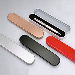 Boîte en métal pour stylo avec insert en éponge et logo OEM, idéale pour les outils anti-acné et points noirs, parfaite pour l'école et le bureau. - Product Image 1