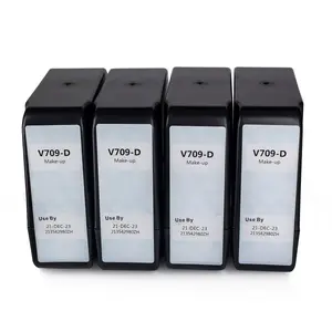 Impressora de codificação a jato de tinta cij de baixo preço, fornecimento direto da fábrica, uso de solvente Videojet, composição V709-D, tinta videojet V461-D