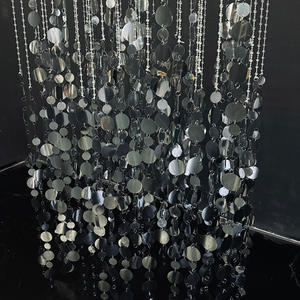 Cortina de Cuentas de Cristal PVC LANJO, Adorno Colgante de Lentejuelas, Decoración Colgante de Cuentas para Techo de Boda, Estilo ROMÁNTICO - Product Image 2