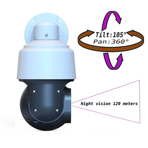 Caméra dôme PTZ réseau CMOS 6K 12MP 300X ZOOM, RTMP, auto IRIS, IVM4200, Videolink P2P, emplacement pour carte SD, suivi automatique des personnes et des véhicules - Product Image 3